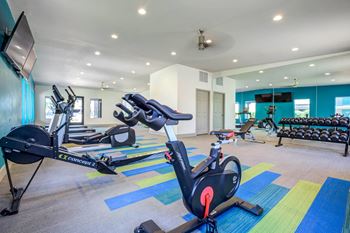 Cardio Machines In Gym at Agave Apartments, Arizona